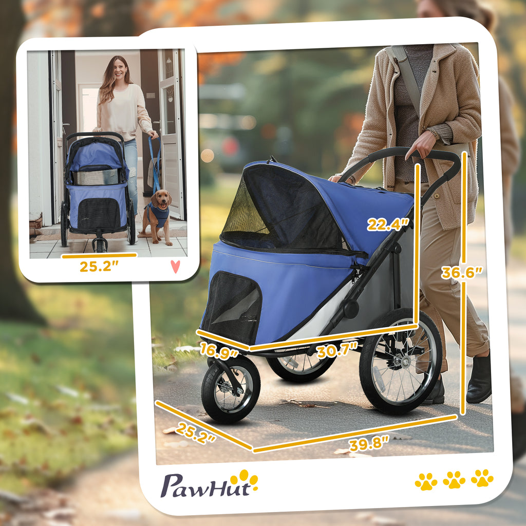 Petlicks™ ComfortRide Pro – Luxury Pet Stroller