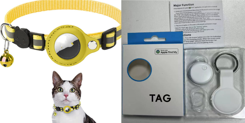 Petlicks™ Reflective AirTag Pet Collar