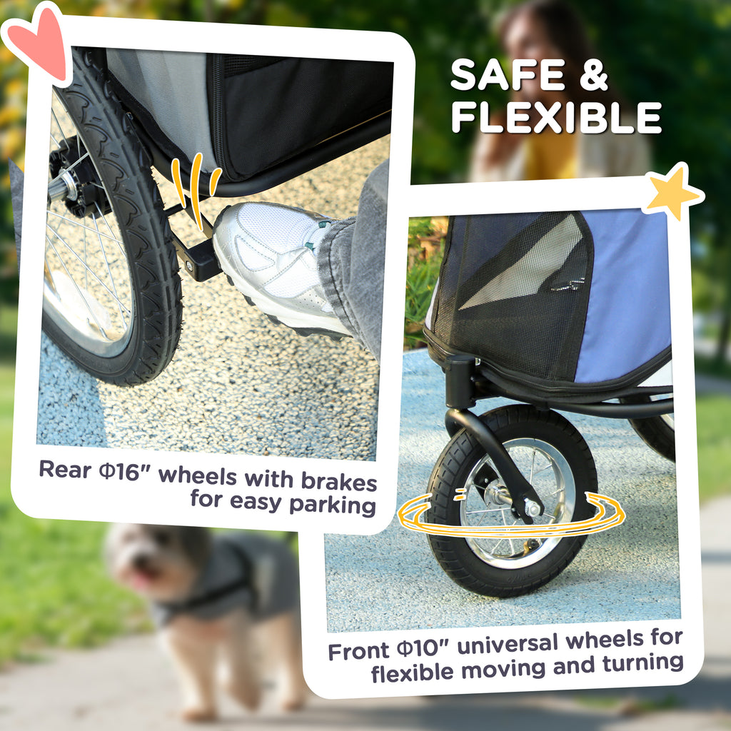 Petlicks™ ComfortRide Pro – Luxury Pet Stroller