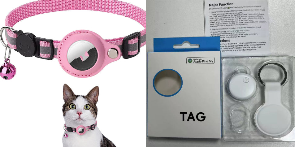 Petlicks™ Reflective AirTag Pet Collar