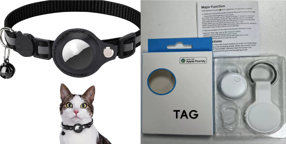 Petlicks™ Reflective AirTag Pet Collar