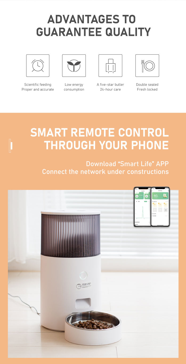 Petlicks™ Smart WiFi Pet Feeder