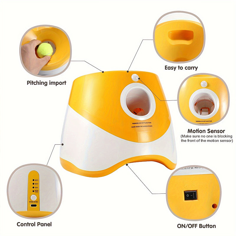 Petlicks™ Automatic Dog Ball Launcher