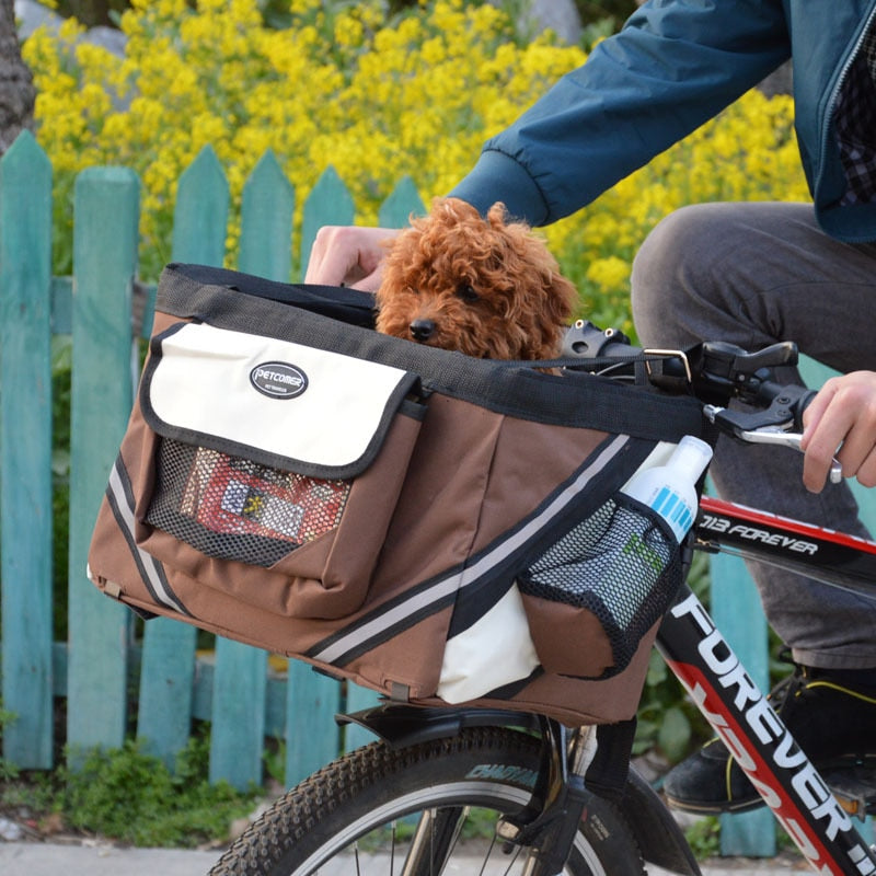Petlicks™ Bicycle Pet Carrier Basket