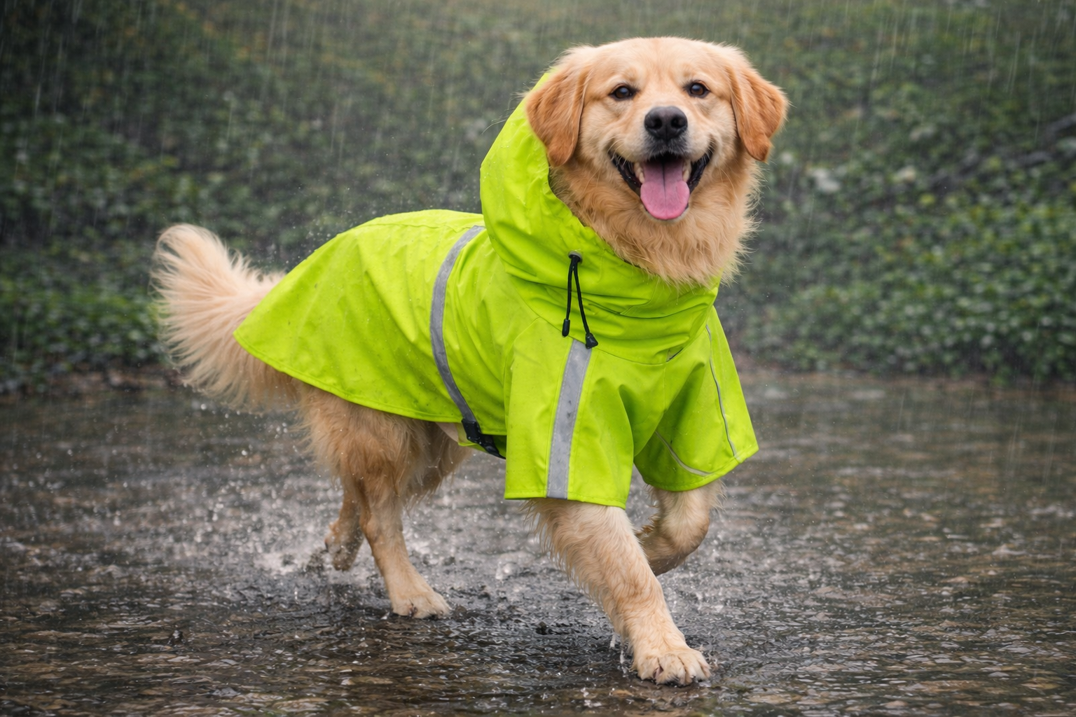 Petlicks™ Waterproof Dog Raincoat