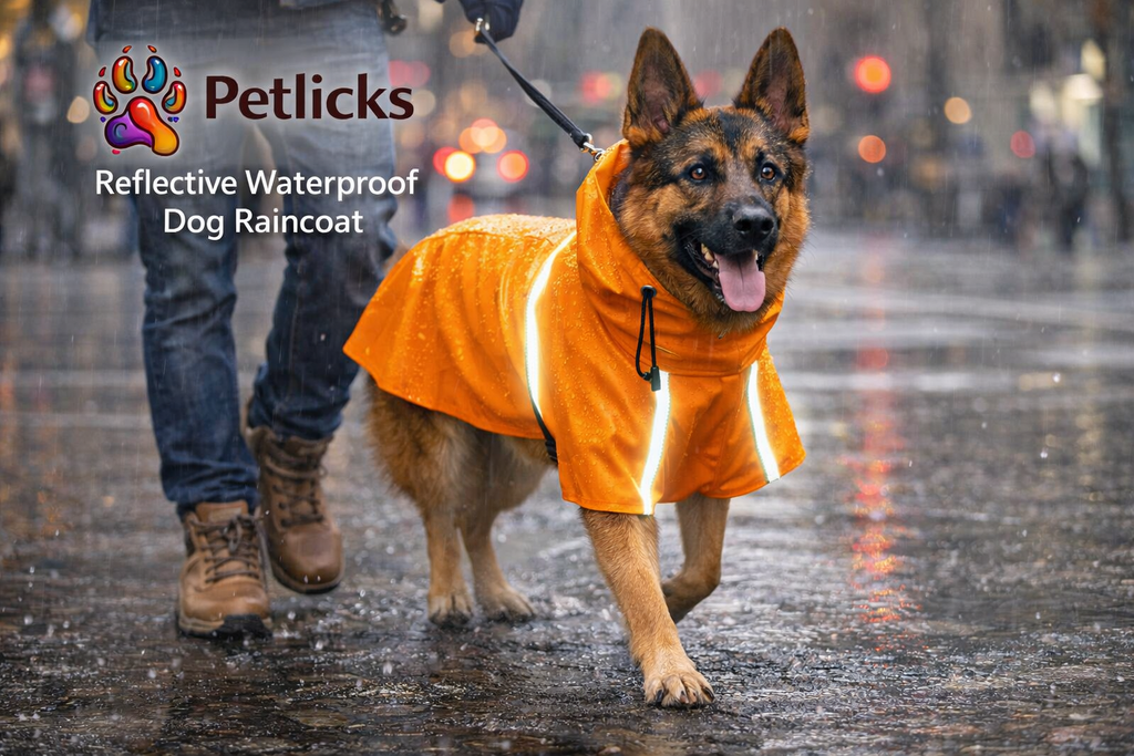 Petlicks™ Waterproof Dog Raincoat