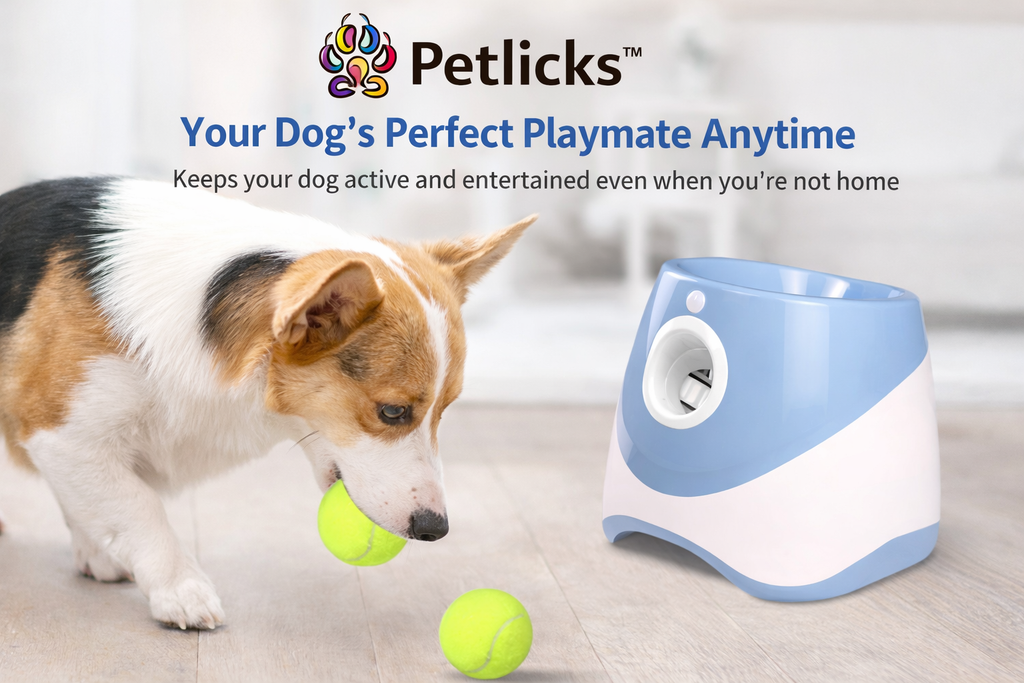 Petlicks™ Automatic Dog Ball Launcher