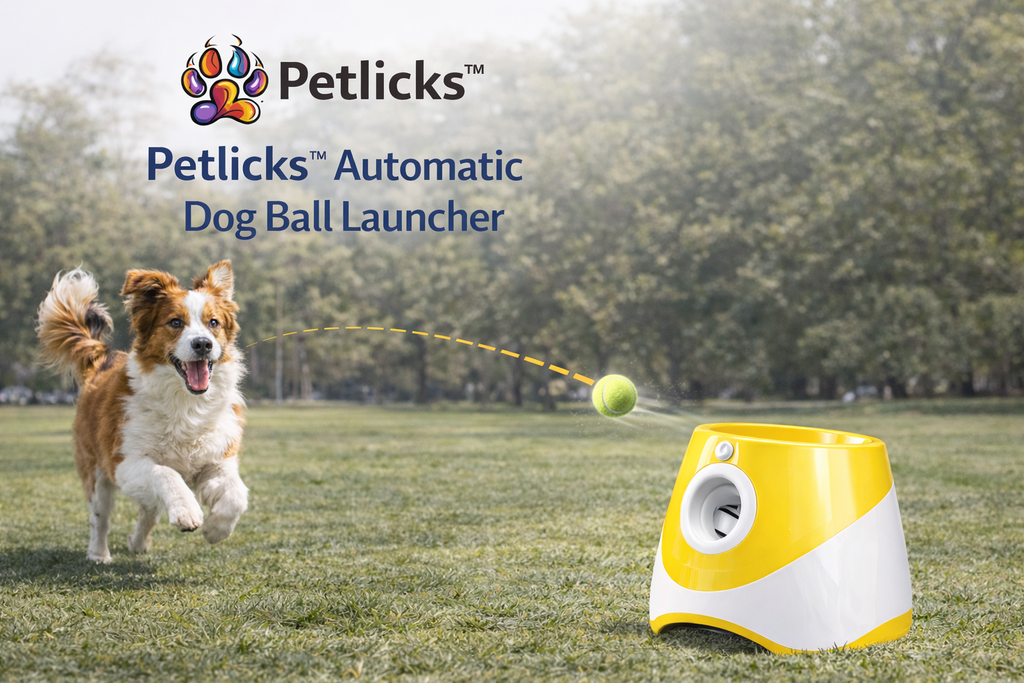 Petlicks™ Automatic Dog Ball Launcher