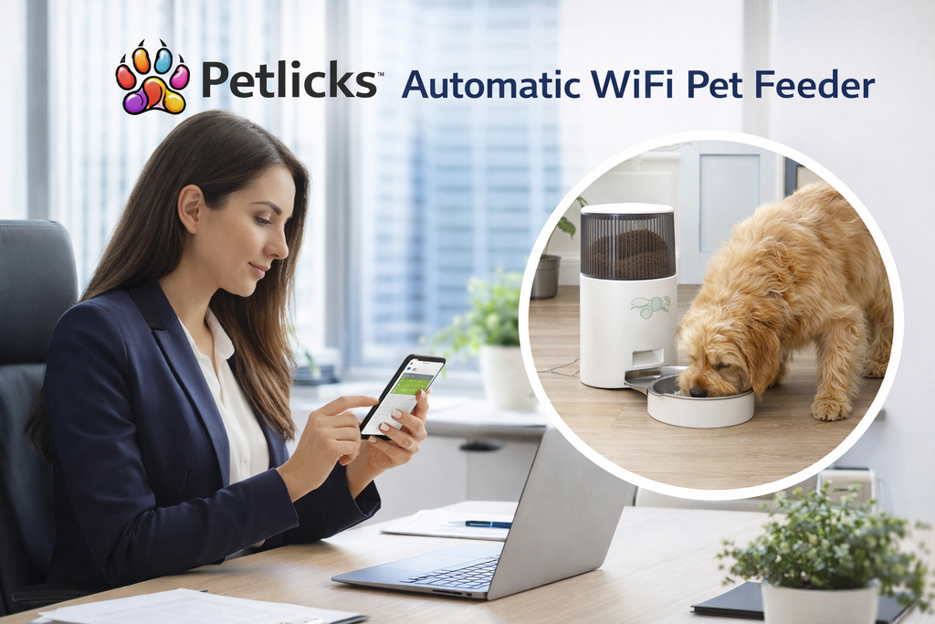 Petlicks™ Smart WiFi Pet Feeder