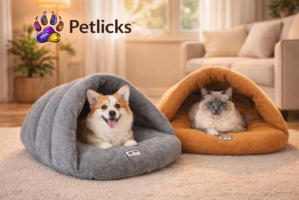 Petlicks™ Cozy Winter Pet Bed