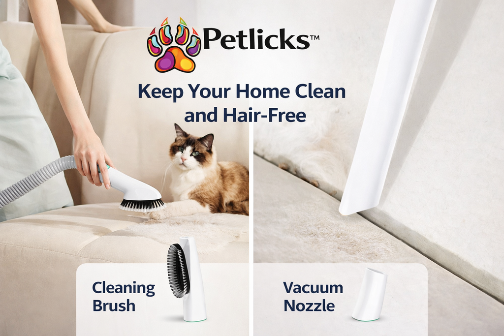 Petlicks™ GroomPro 7-in-1 – Ultimate Pet Grooming System