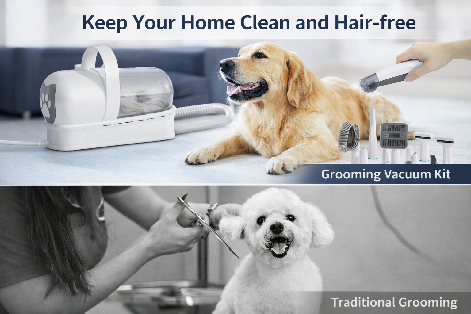 Petlicks™ GroomPro 7-in-1 – Ultimate Pet Grooming System