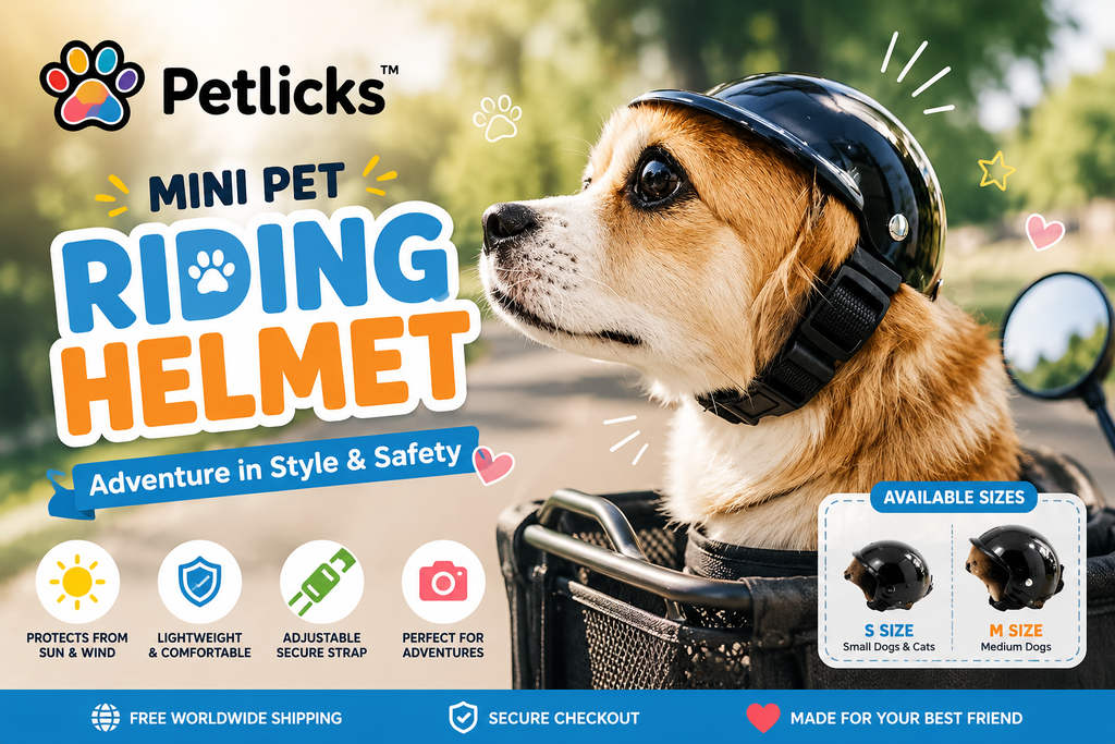 Petlicks™ Protective Pet Helmet