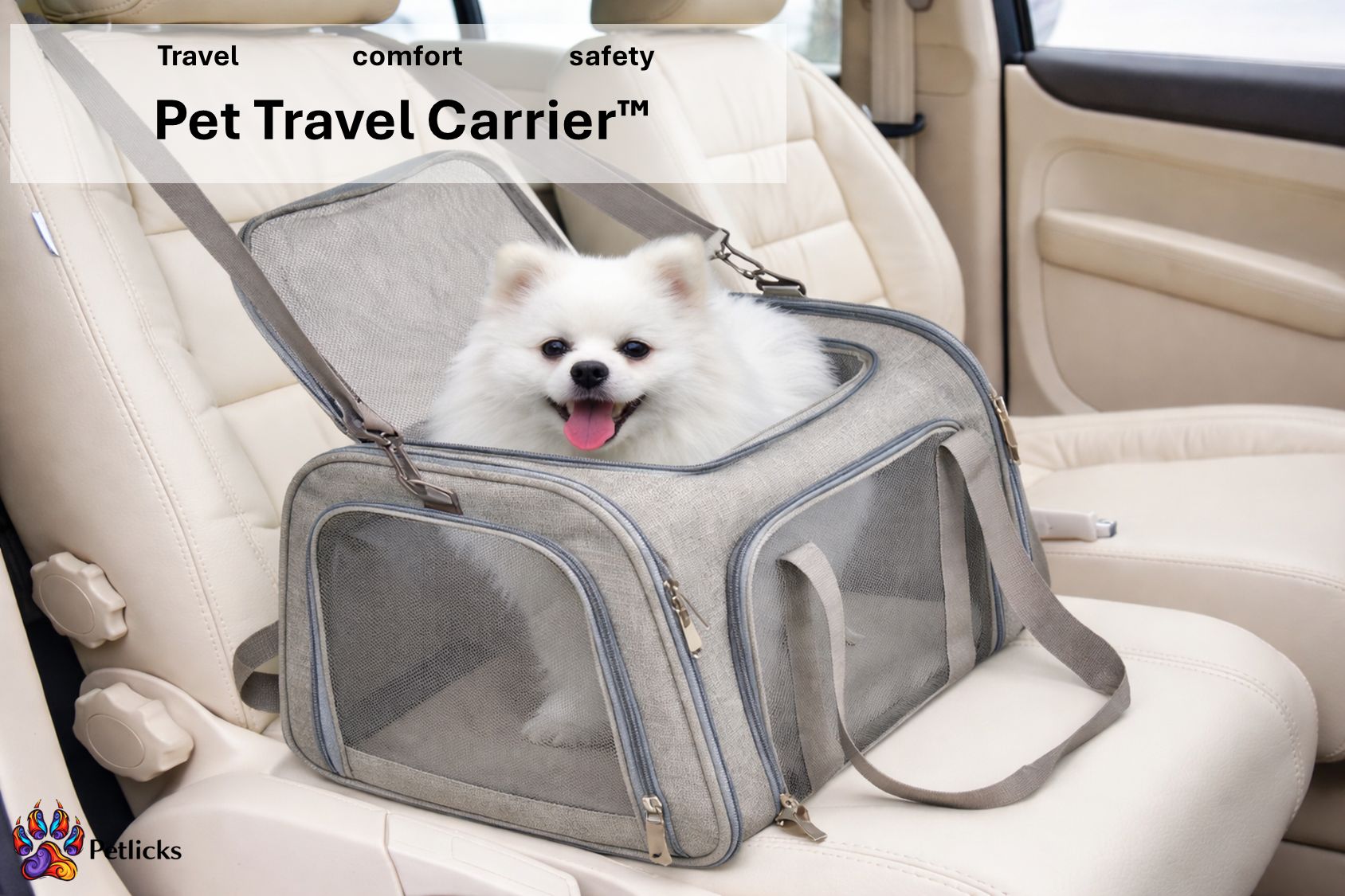 Petlicks Pet Travel Carrier™