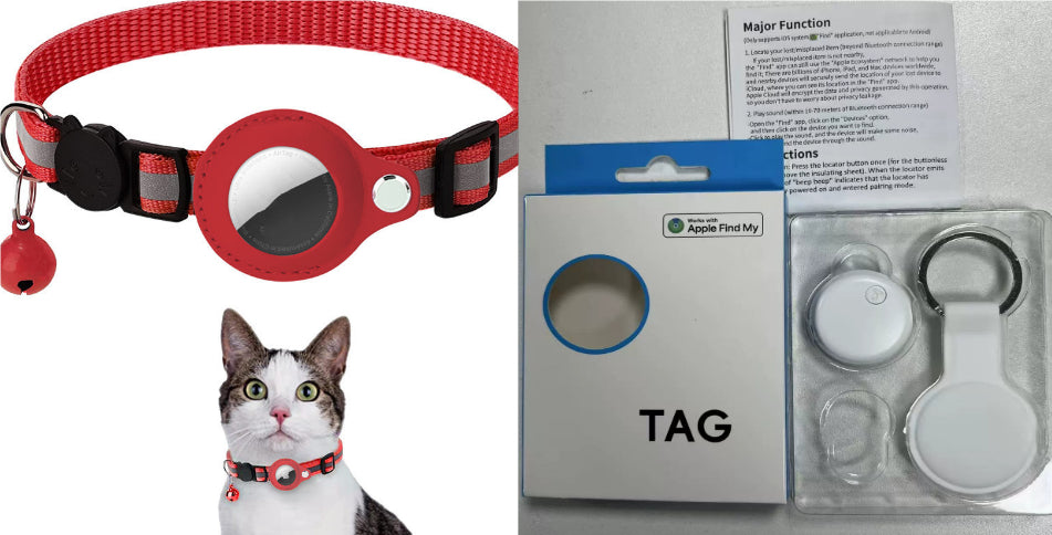 Petlicks™ Reflective AirTag Pet Collar