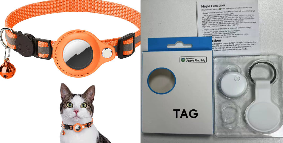 Petlicks™ Reflective AirTag Pet Collar